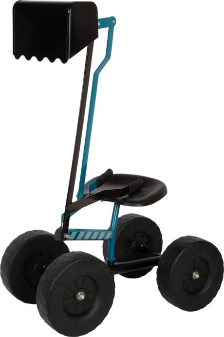 Small foot bager s kolesami modrý, 