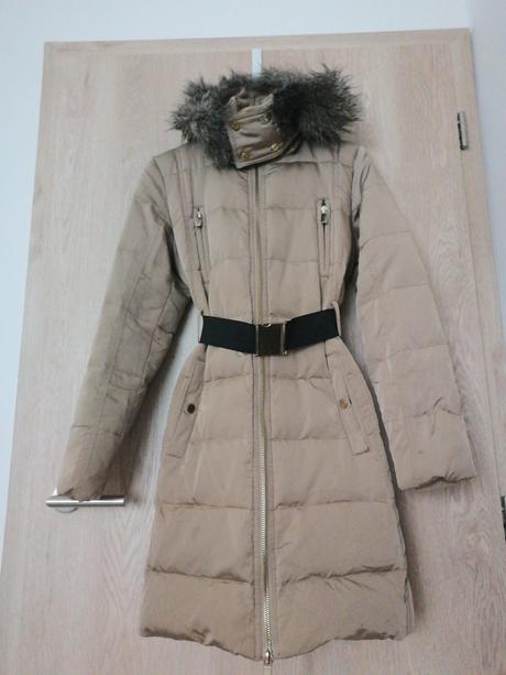 Páperový kabát, mango,m