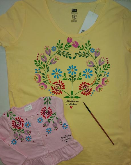 Maľované tričko, l / m / s / xl / xxl