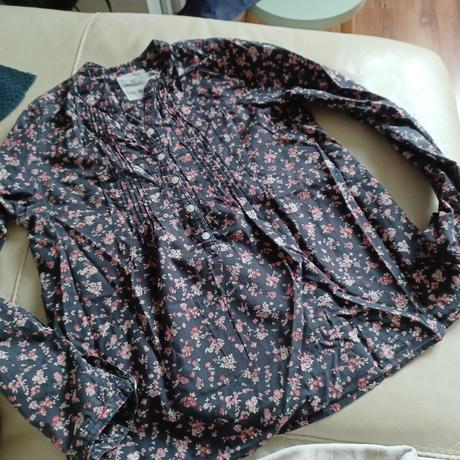Bluzka ,tunika kvietkovana, h&m,158