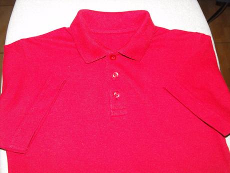 Červená polokošeľa zn. bhs, bhs,116