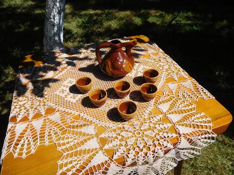 Bulharská keramika likérová, top top stav,, 