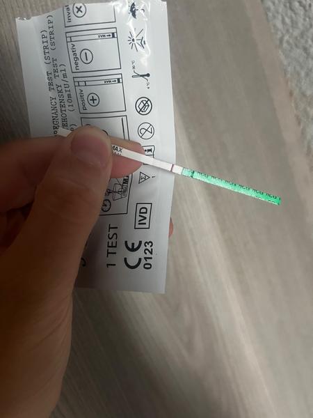 Vidíte niečo na teste?