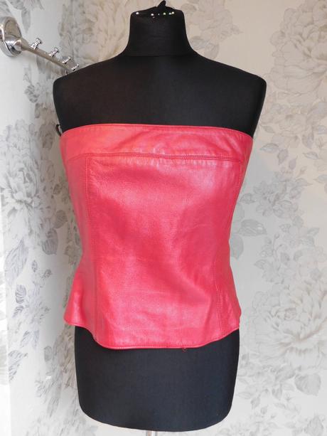 Pearce fionda luxusny koženy top, 38