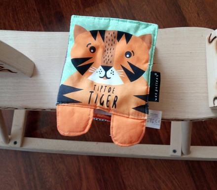 Látková kniha - tiger, 