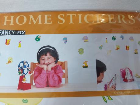 Nálepky na stenu 48x33 čísla, 