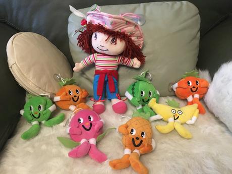 Plyšové hračky - jahôdka, 