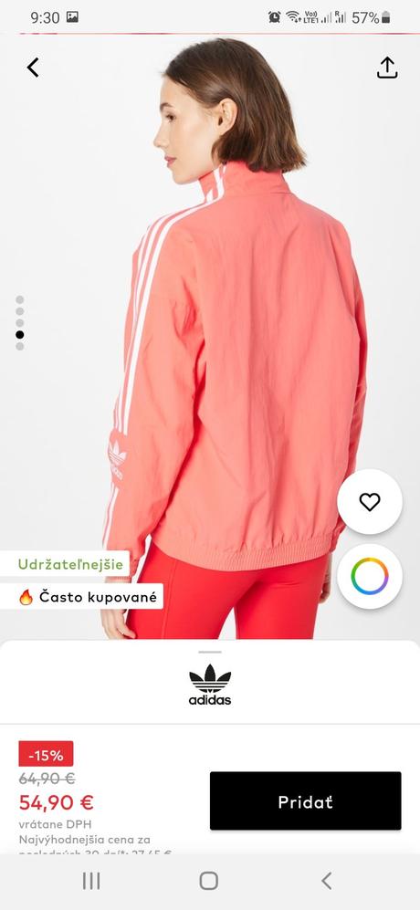 Bunda adidas v. 40, adidas,40