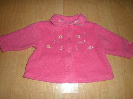 Flísový svetrík, m&s, marks & spencer,74