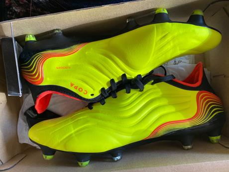 Kopačky kožené adidas copa 40 1/2, 25-25,5cm, adidas,40