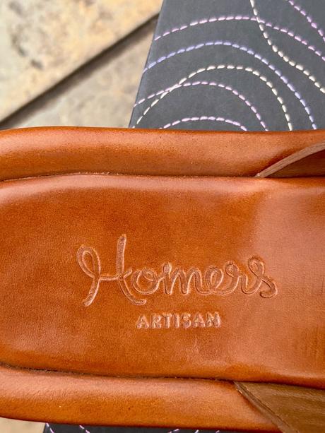 Luxusné kožené šľapky zn.homers artisan č.39, 39