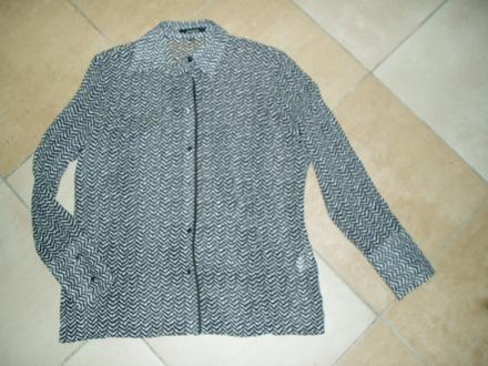 Priesvitná blúzka, viskoza 14/42, 42