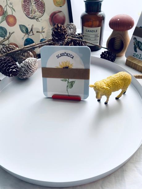 Kvety - slovenské komunikačné kartičky,