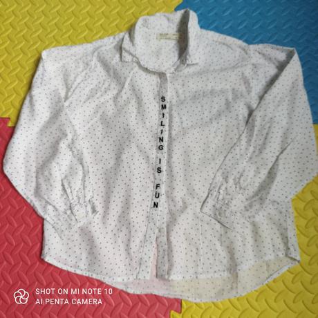 Bluzka štýlova" smiling is fun", zara,140