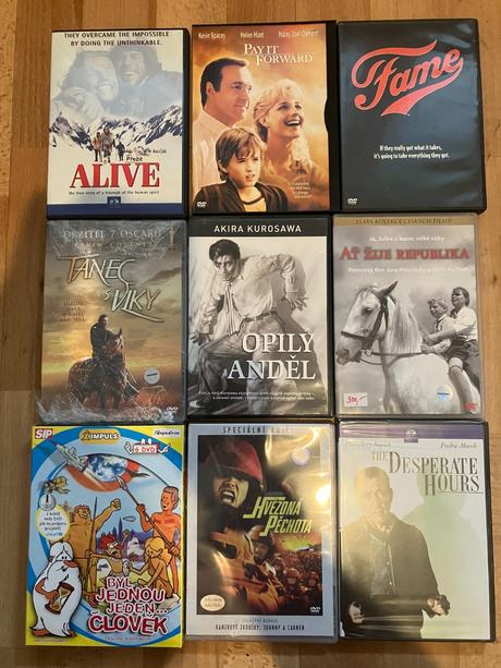 Predám väčšie množstvo kvalitných dvd titulov,