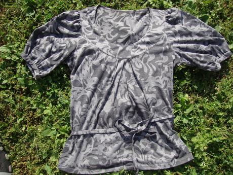 Jemne predĺžené tričko, m