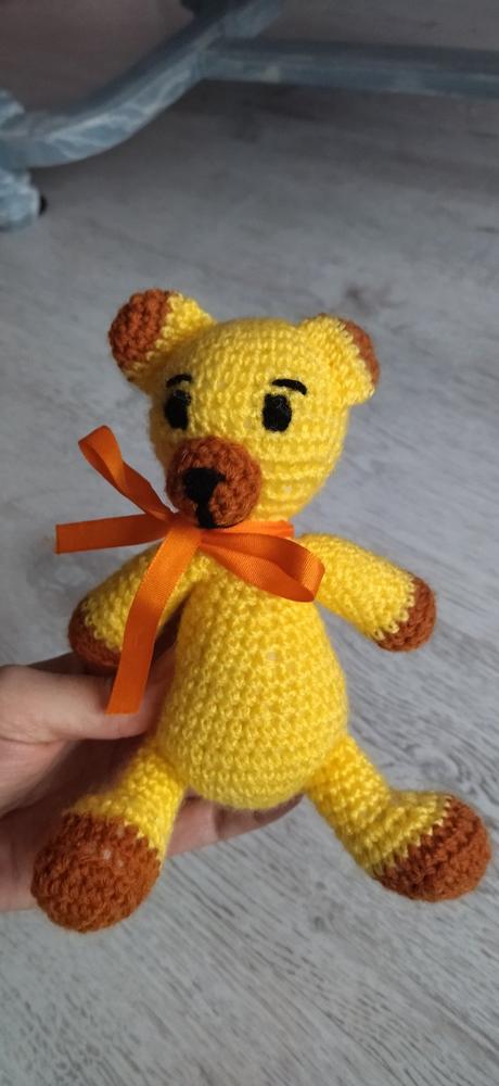 Háčkovaný medvedík,