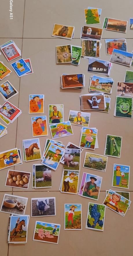 Nalepky -rozne druhy, 