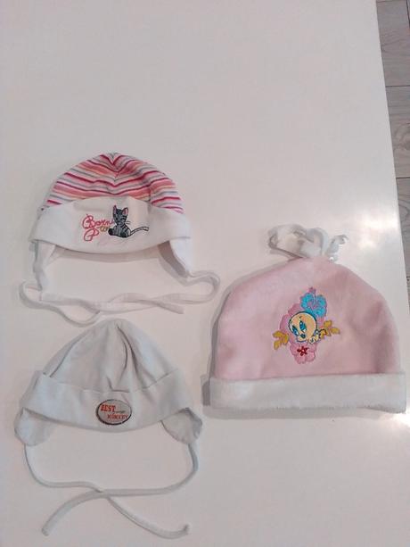 Čiapky veľ. 68, 68