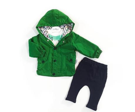 Trojkomplet s nepremokavou bundou, 74 / 80 / 86