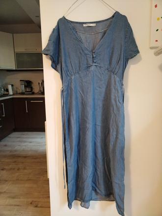 Riflové šaty, piazza italia,l