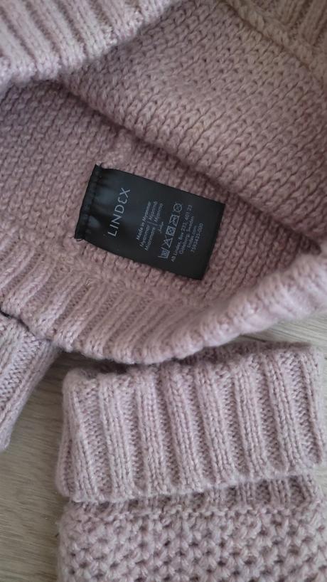 Ciapka a rukavice lindex, lindex