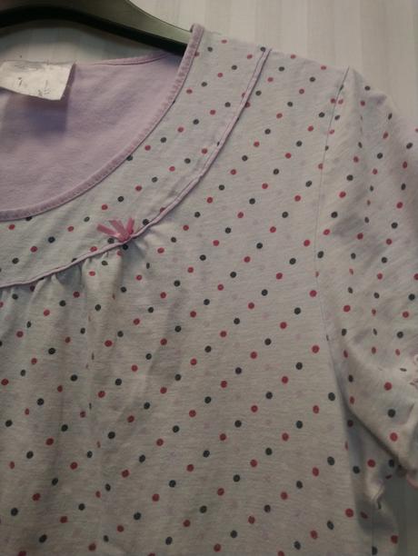 Dámska nočná košeľa farebné bodky, lingerie, l, l