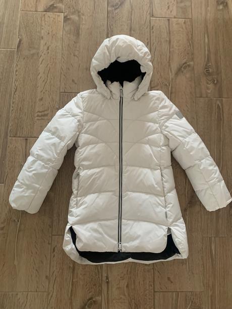 Reima luxusná perová dlhá bunda 146/152, reima,146