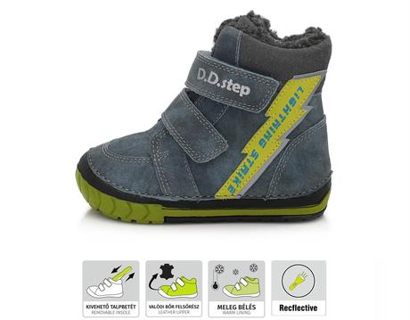 Zimná obuv d.d step dv020-029-350, d.d.step,19 / 21