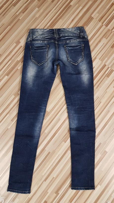 Dámske rifle č.28, denim,28