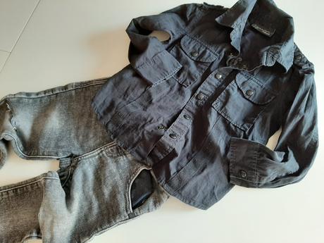 Next signature košela s vyšivkou na chrbate, next,98