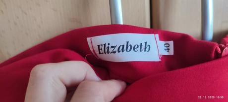 Cervena midi sukna, 40