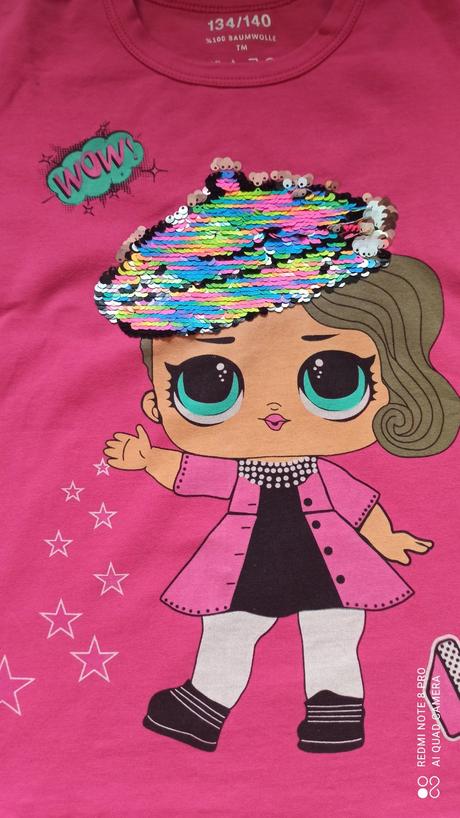 Tričko lol 134/140, 134