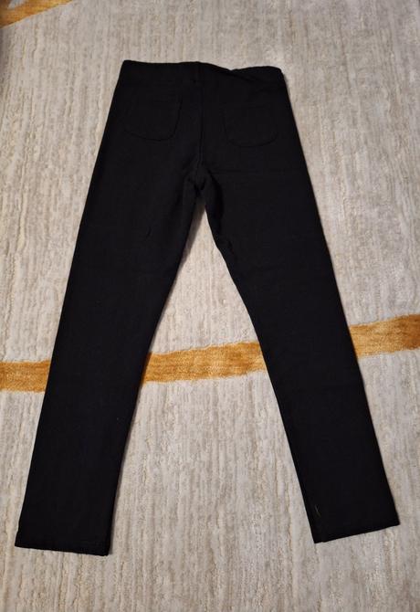 Leginove zateplene nohavice 134, h&m,134