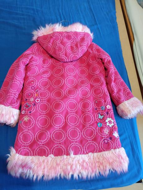 Teplučký kabát-kožuch ako z rozprávky, 110