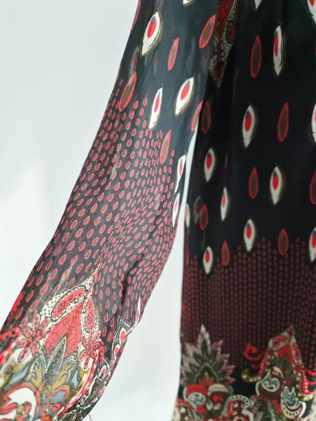 Boho tunikové šaty cayana paris, xs