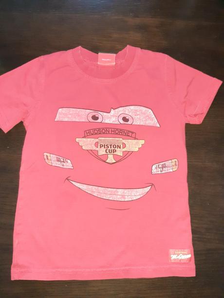 Červené mc queen tričko, 116