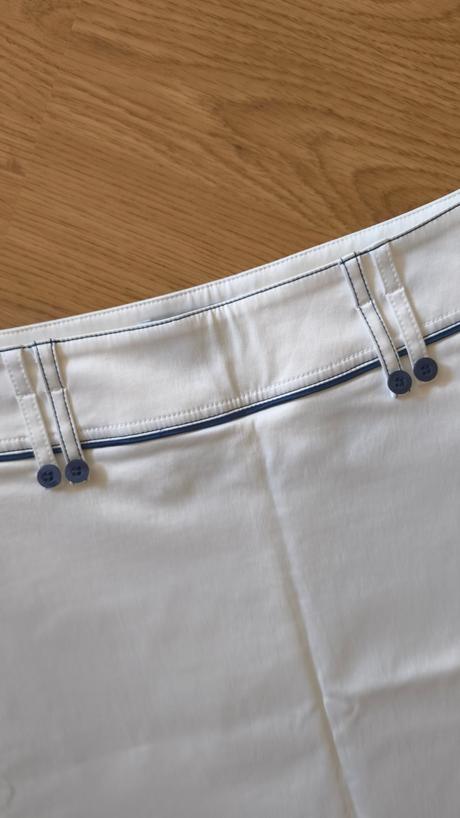 Biela elegantná sukňa chantall 38, chantall,m