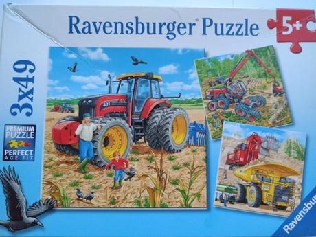 Puzzle pracovné stroje, 