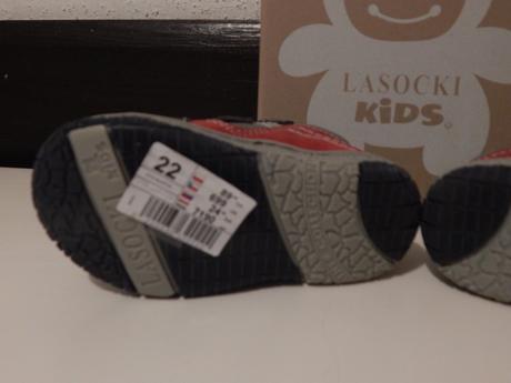 Kožené nenosené kotníkové topánočky, lasocki,22