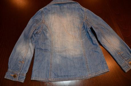 Riflový kabátik -sačko 4-5 r, 110