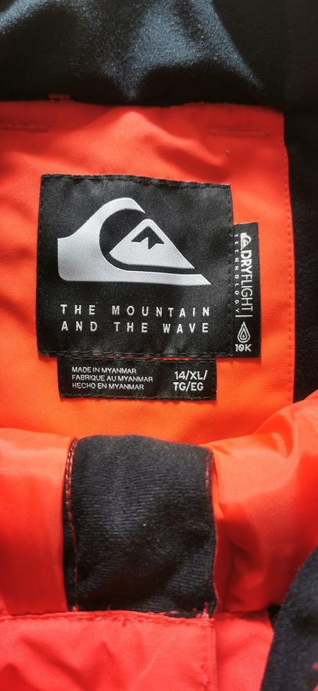 Lyžiarske nohavice značky quiksilver, quiksilver,164