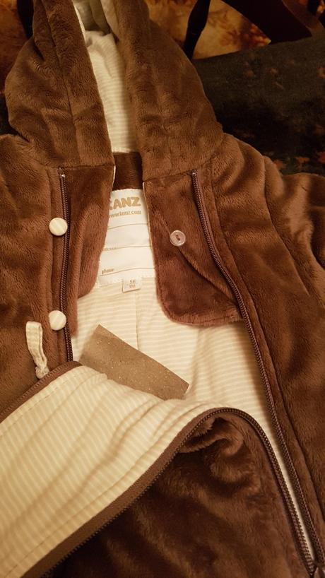 Kanz - nova zimná kombinéza pre novorodenca, kanz,56