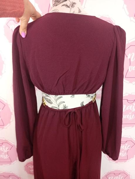 Šaty s retiazkou, pás elastický, m