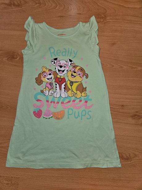 Nočná košieľka labková patrola, nickelodeon,98