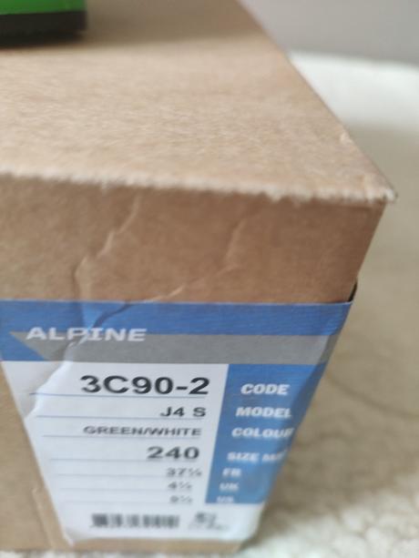 Lyziarky zn.alpina 37,5/240, alpina,37