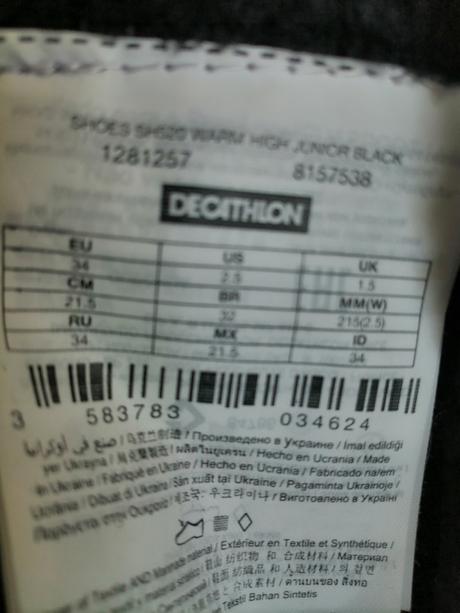 Topanky pre chlapcov zimne vel 34, decathlon,34