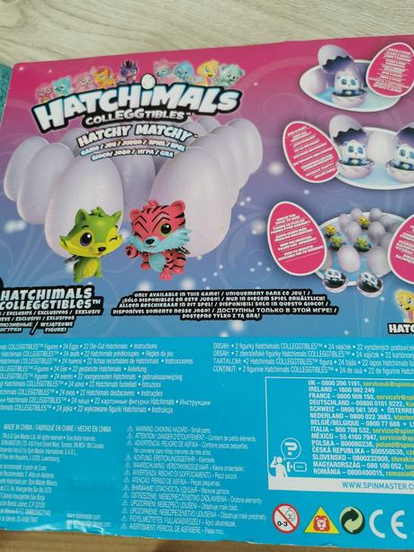 Hatchimals vajíčka, 