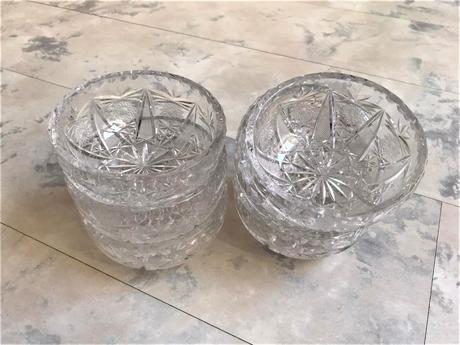 Kryštálové misky bohemia 6 ks, 