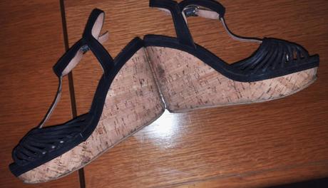 Predám sandálky hm na platforme veľ 37, h&m,37